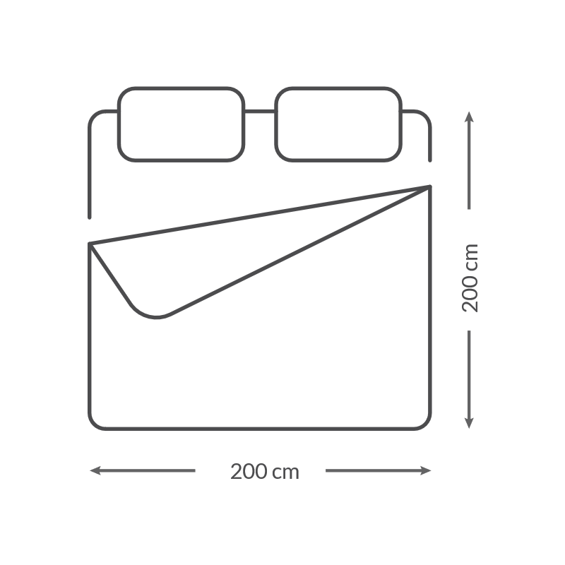 200cm 200cm double size guide leruum