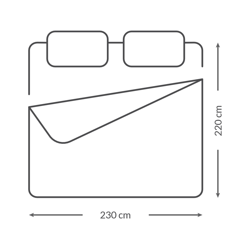 230cm 220cm king size guide leruum
